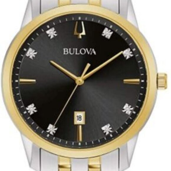 Bulova Men's Classic Calendar Quartz Silver Watch - Picture 2 of 3